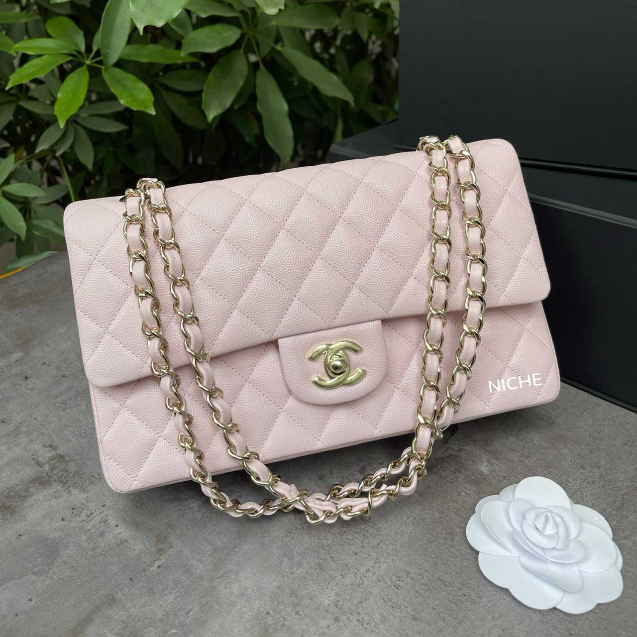 Chanel Classic Flap Small in Black Caviar with SHW Luxury Bags  Wallets  on Carousell